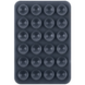 Силіконова тримач-присоска для телефону Double Side Silicone (80*55мм) Dark Grey