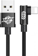 Кабель Baseus MVP Elbow Type Cable USB For Lightning 1.5A 2m Black (CALMVP-A01)
