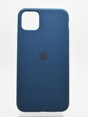 Чохол матовий з логотипом Silicon Case Full Cover для iPhone 11 Pro Pacific Green
