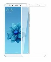 Защитное стекло Silk Screen для Xiaomi Mi6X/MiA2 (0.3mm) White тех. пакет