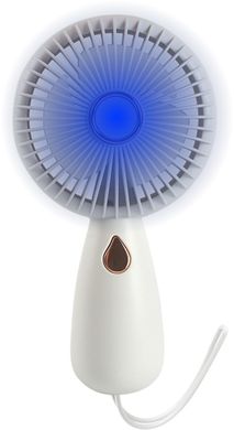 Портативний вентилятор Folding Fan ZB103 White (Білий)