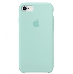 Чехол накладка Silicon Case для iPhone 7/8/SE 2 (2020) Marine Green Original