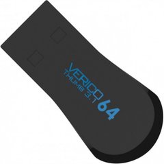 Флеш-драйв Verico USB 3.1 64Gb Thumb Black+Blue
