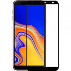 Защитное стекло 5D for Samsung J415 Galaxy J4 Plus (2018)/J610 Galaxy J6 Plus (2018) (0.33mm) Black тех. пакет