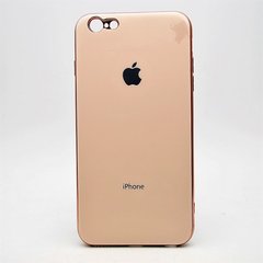 Чохол глянцевий з логотипом Glossy Silicon Case для iPhone 6 Plus/6S Plus Pink