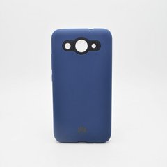 Чохол накладка Silicon Case TPU for Huawei Y3 2017 Blue Copy