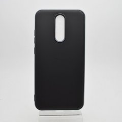 Матовый силиконовый чехол Matte Silicone Case для Xiaomi Redmi 8 Black