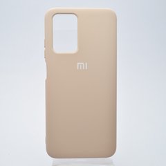 Чехол накладка Silicon Case Full Protective для Xiaomi Redmi 10 Pink Sand