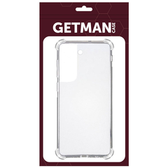 Силіконовий прозорий чохол накладка WXD Getman для Samsung G901 Galaxy S22 Transparent/Прозорий