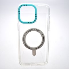 Чехол накладка с MagSafe Colored Ring Case для Apple iPhone 14 Pro Max Turquoise