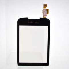 Сенсор (тачскрин) Samsung S3850 Corby II черный со скотчем HC