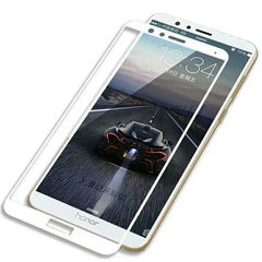 Защитное стекло Silk Screen для Huawei Honor 7X (0.33mm) White тех. пакет