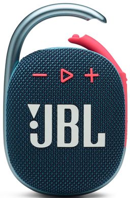Портативна колонка JBL Clip 4 Blue-Pink (JBLCLIP4BLUP)