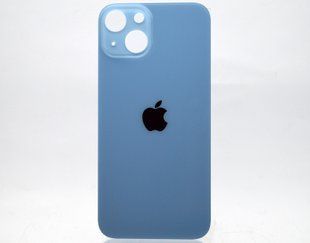 Задня кришка Apple iPhone 14 Blue HC (з великим отвором під камеру)
