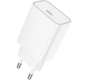 Сетевое зарядное устройство Hoco C143A PD20W USB-C White
