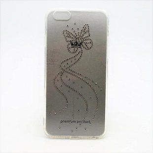 Чехол силикон Unique Skid Drilling Flowers Series for iPhone 6/6S (02)