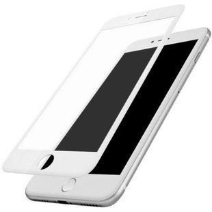 Керамическое защитное стекло на iPhone 7 Plus/8 Plus Ceramics White тех. пакет