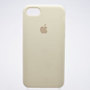 Чохол накладка Silicon Case для iPhone 7/iPhone 8/iPhone SE2 Antique White/Блідо-білий