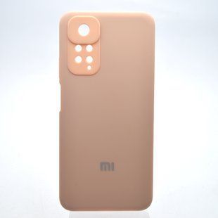 Чохол накладка Silicon Case Full Camera Lakshmi для Xiaomi Redmi Note 11/Redmi Note 11s Pink Sand