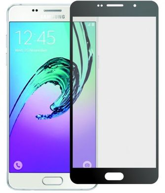 Защитное стекло для Samsung A710 Galaxy A7 (2016) Full Screen Triplex Глянцевое Black тех. пакет