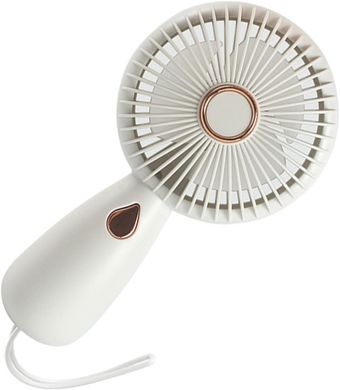 Портативний вентилятор Folding Fan ZB103 White (Білий)