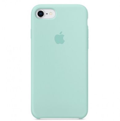 Чехол накладка Silicon Case для iPhone 7/8/SE 2 (2020) Marine Green Original