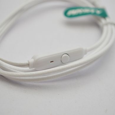 Наушники проводные с микрофоном ANSTY E-057 3.5mm White