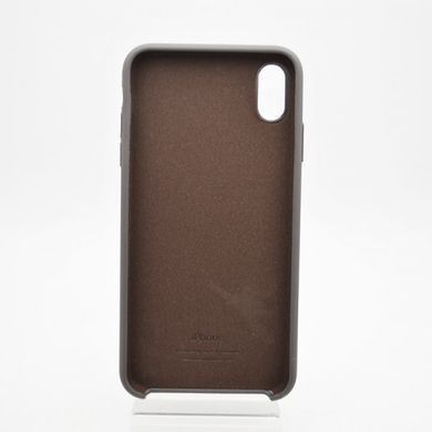 Чохол накладка Silicon Case для iPhone XS Max 6.5" Coffee