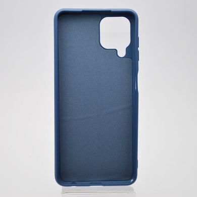 Чехол накладка Full Silicon Cover для Samsung A225 Galaxy A22 Navy Blue
