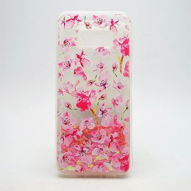 Чохол з переливаючимися блискітками Lovely Stream для Samsung G950 Galaxy S8 more pink flowers