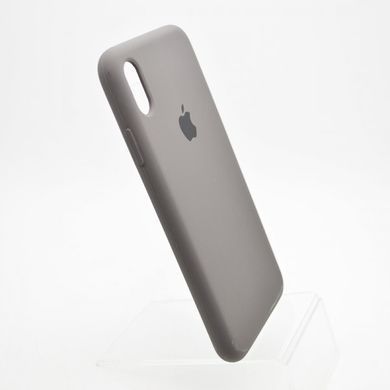 Чохол накладка Silicon Case для iPhone XS Max 6.5" Coffee