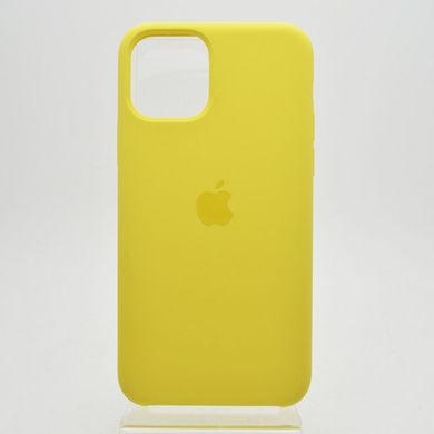 Чехол накладка Silicon Case для iPhone 11 Pro Canary Yellow (C)