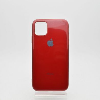 Чохол глянцевий з логотипом Glossy Silicon Case для iPhone 11 Pro Cherry