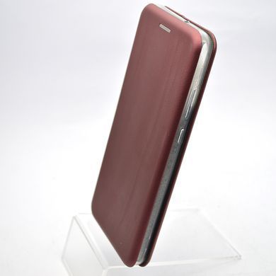 Чехол книжка Premium Magnetic для Huawei Y6P Marsala