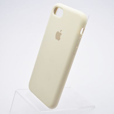 Чехол накладка Silicon Case для iPhone 7/iPhone 8/iPhone SE2 Antique White/Бледно-белый