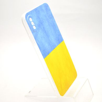 Чехол с патриотическим принтом TPU Print Ukrainian Flag для iPhone Xs Max