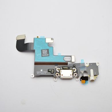 Шлейф iPhone 6 з білим роз'ємом живлення,HF APN:821-1853-A Original
