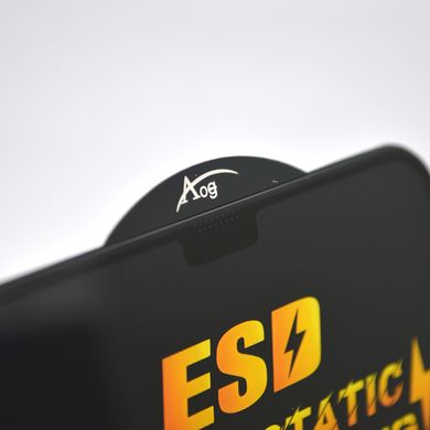 Защитное стекло Four Strong Anti-Static HD с сеточкой спикера iPhone Xs Max/11 Pro Max (тех.пакет)