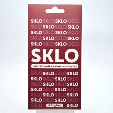 Захисне скло SKLO 3D для iPhone Xs Max/iPhone 11 Pro Max Black/Чорна рамка