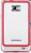 Бампер Samsung I9100 White-Red