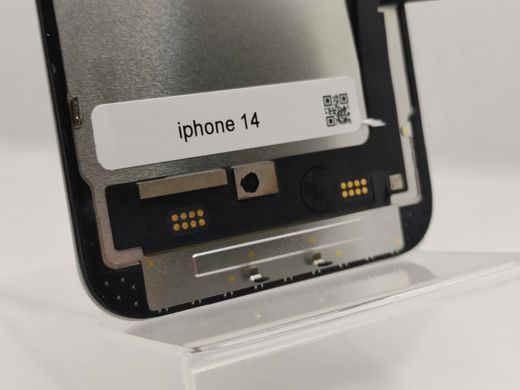 Дисплей (екран) LCD Apple iPhone 14 з тачскріном Чорний Refurbished