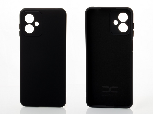 Чехол накладка Silicon Case Full Camera для Moto G14 Black/Черный