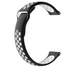 Ремешок для Xiaomi Amazfit Bip/Samsung 22mm Nike Design Black White