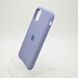 Чохол накладка Silicon Case для iPhone 11 Lavender Grey