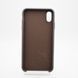 Чохол накладка Silicon Case для iPhone XS Max 6.5" Coffee