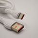 Кабель ANSTY ST-30 Nylon Type-C 120W 1M White