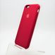 Чехол накладка Silicon Case for iPhone 6G/6S Burgundy (37) Copy
