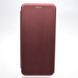 Чехол книжка Premium Magnetic для Huawei Y6P Marsala