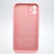 Чехол накладка Silicon case Full Camera для iPhone 11 Pink/Розовый