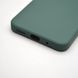 Чехол накладка Silicon Case Full Cover для Xiaomi Poco M5 Forest Green